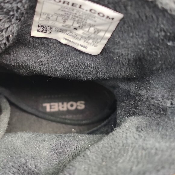 Sorel Boots Womens 10 Fancy Lace II Winter Snow Leather Duck Boots DNL-2125 - Picture 8 of 13